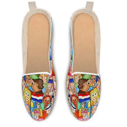 AQP443. Loafer Espadrilles: O, Happy Day.