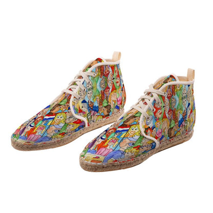 AQP443. Hoge Espadrilles: O, Happy Day.