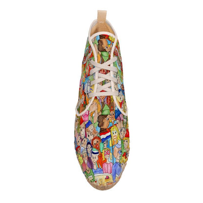 AQP443. Hoge Espadrilles: O, Happy Day.
