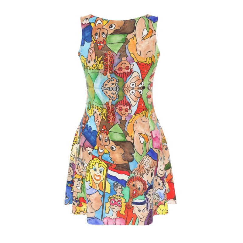 AQP443. Skater Dres: O, Happy Day.