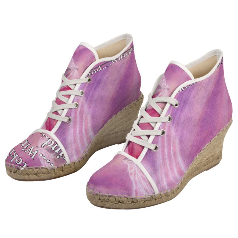 Dames Espadrilles Sleehak