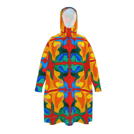 OK227. Pullover Rain Poncho: Angel in Heaven.