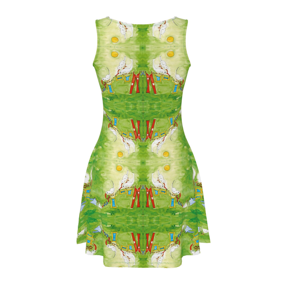 AQP412. WASDAG Skater Dress.