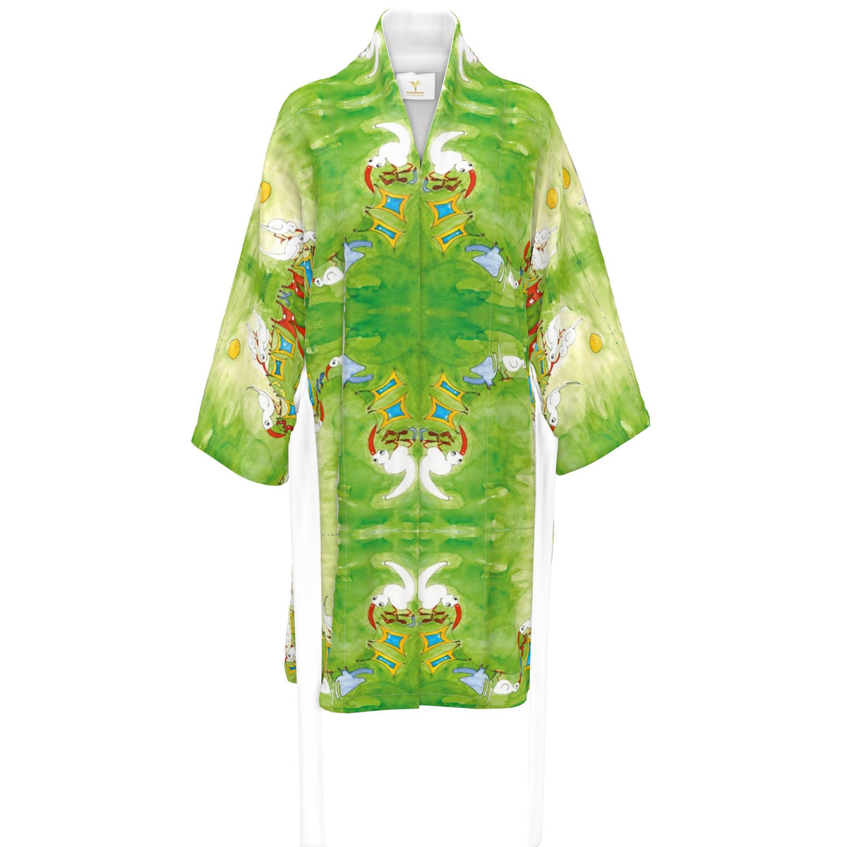 AQP412. Wasdag Kimono van Katoen