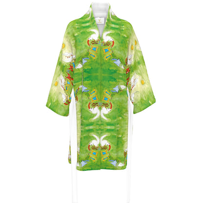 AQP412. Wasdag Kimono van Katoen