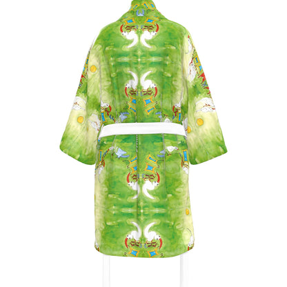 AQP412. Wasdag Kimono van Katoen
