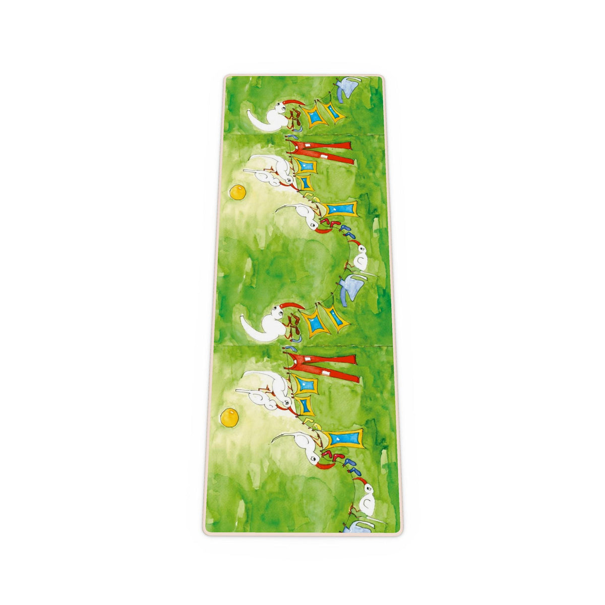 AQP412. Wasdag Design Yoga Mat met anti sliplaag van natuurlijk rubber