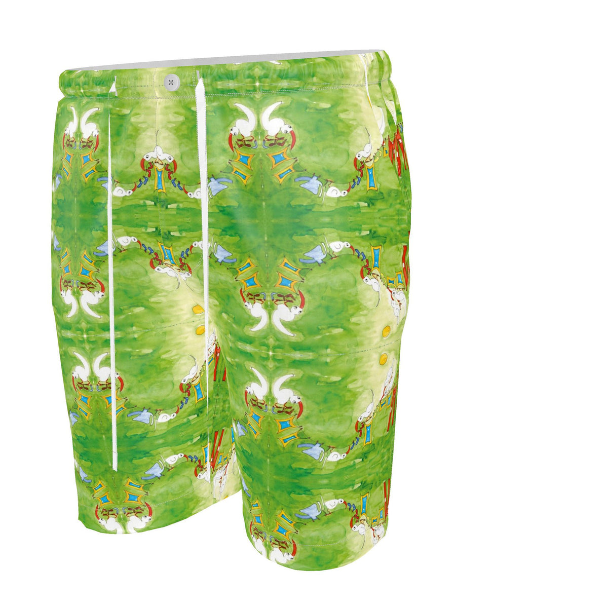AQP412. WASDAG. Mens Luxury Pyjama Shorts