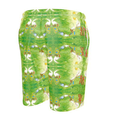 AQP412. WASDAG. Mens Luxury Pyjama Shorts