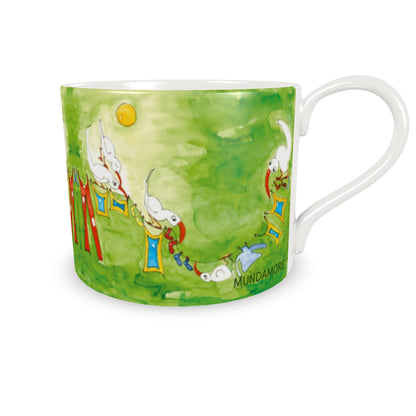 AQP412.2. Koffiekop met Schotel. Design Wasdag Bone China Porselein