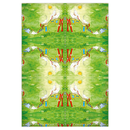 AQP412. Wasdag Design Zijden Duvet Cover met kussenhoes.