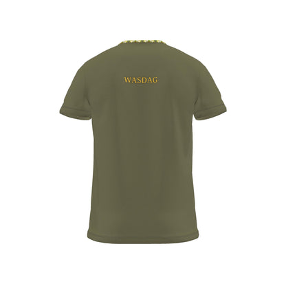 AQP412. WASDAG Design Gepersonaliseerd Heren T-shirt Op Maat