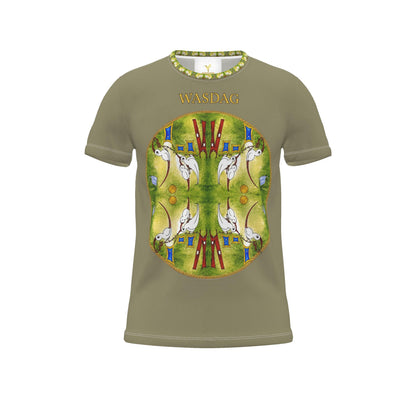 AQP412. WASDAG. Design Gepersonaliseerd T-shirt Op Maat voor Mannen.