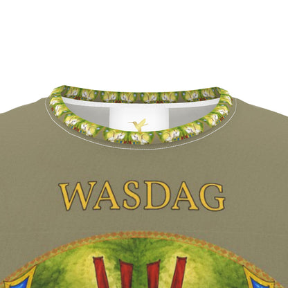 AQP412. WASDAG. Design Gepersonaliseerd T-shirt Op Maat voor Mannen.