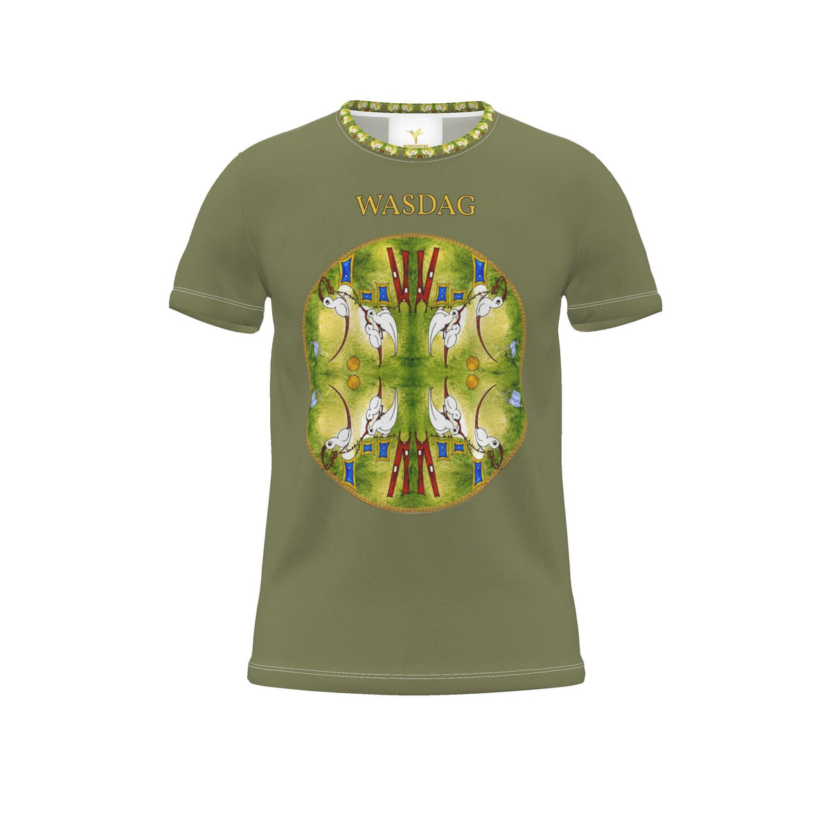AQP412. WASDAG. Design T-shirt Op Maat voor Mannen.