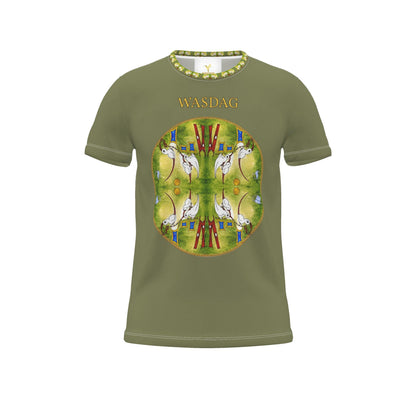 AQP412. WASDAG. Design T-shirt Op Maat voor Mannen.