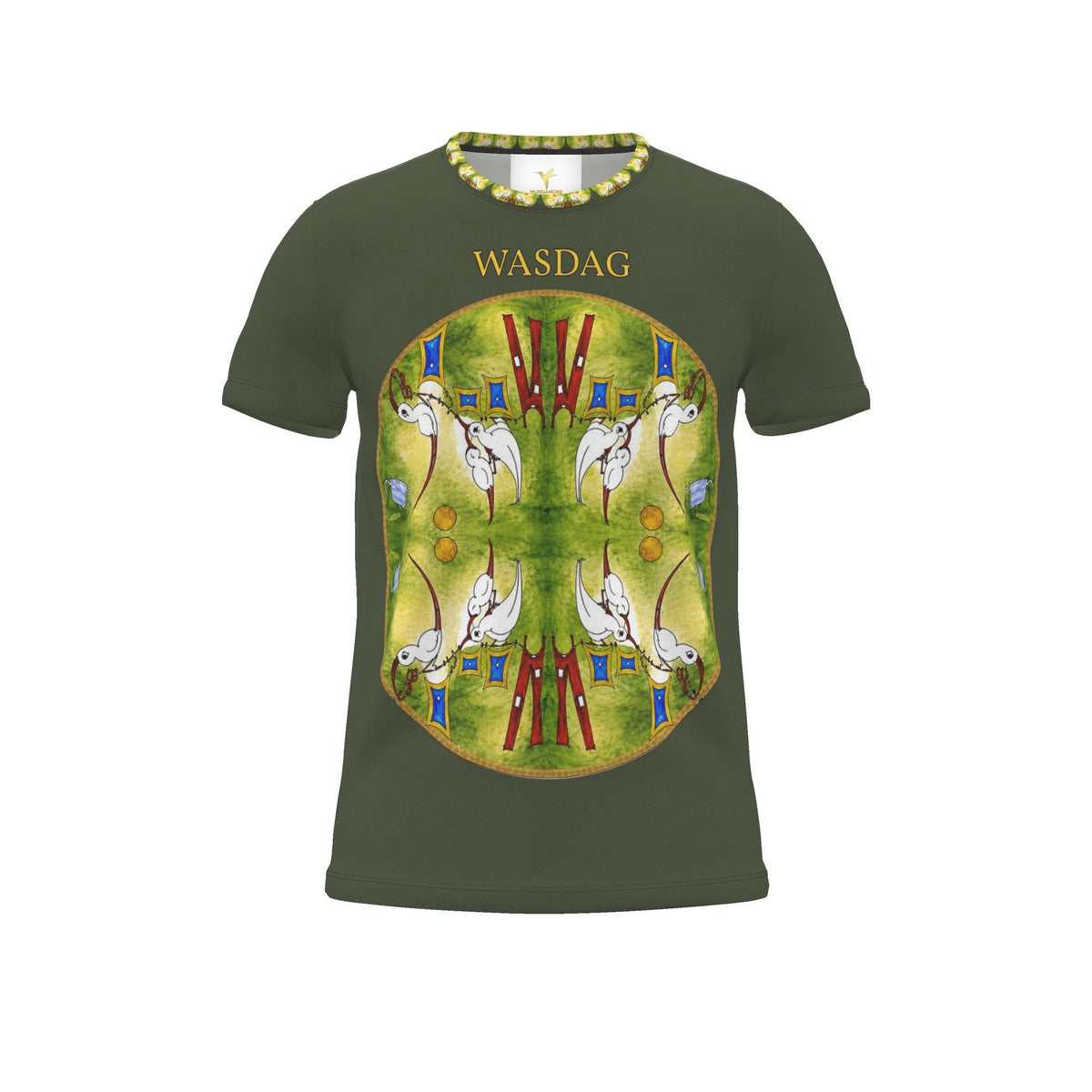 AQP412. WASDAG. Design T-shirt Op Maat voor Mannen