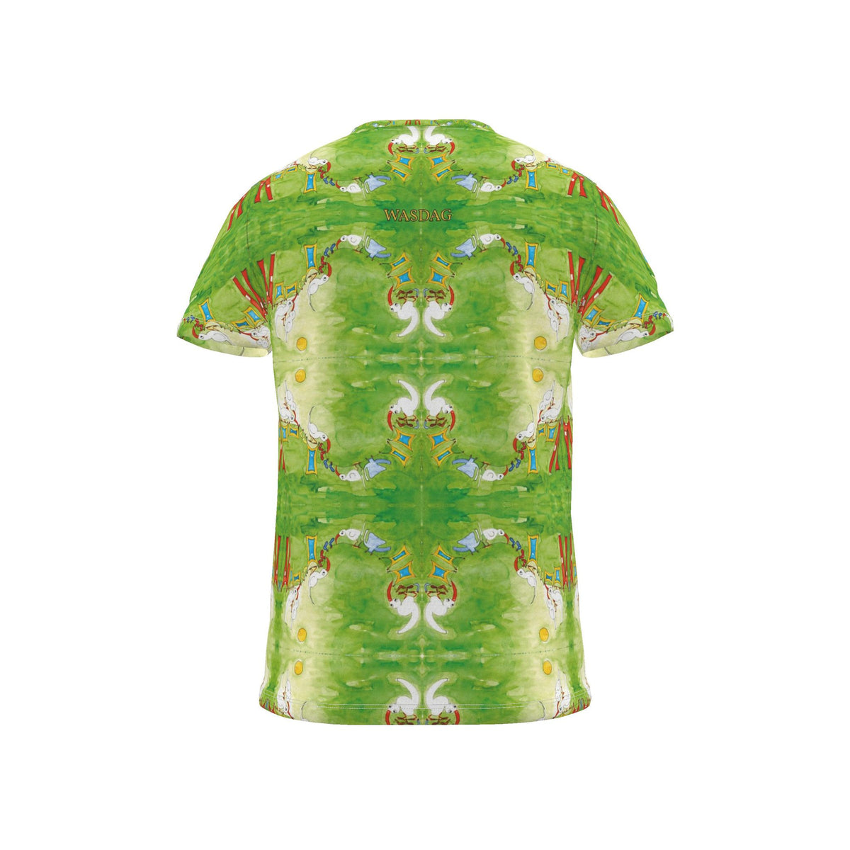 AQP412. WASDAG. Gepersonaliseerd Mannen T-shirt Op Maat