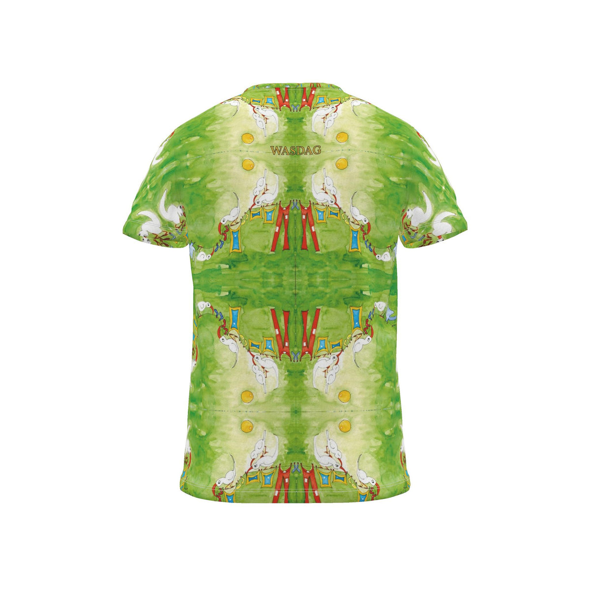 AQP412. WASDAG. Gepersonaliseerd Mannen T-shirt Op Maat