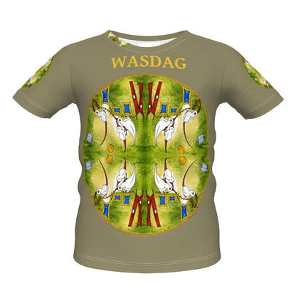 AQP412. WASDAG. Designer Premium Kinder T-shirts