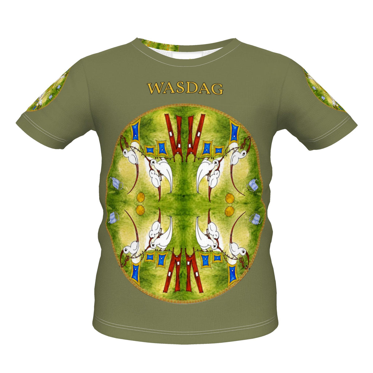 AQP412. WASDAG. Design Premium T-shirt voor Jongens en Meisjes.