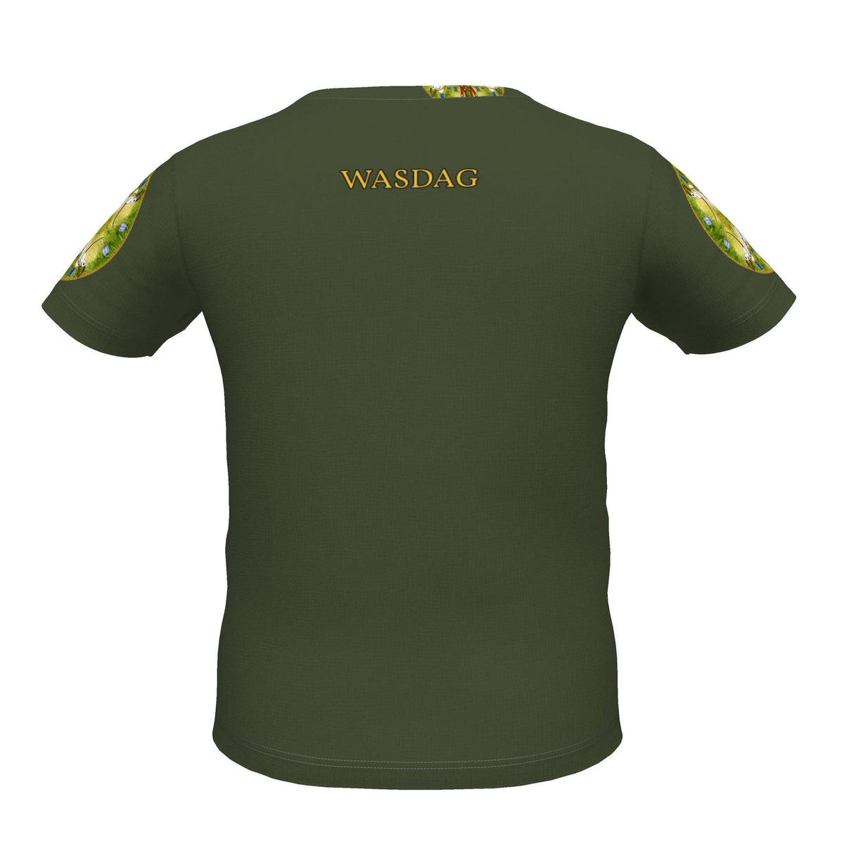 AQP412. WASDAG. Designer Premium  Minder T-shirt.