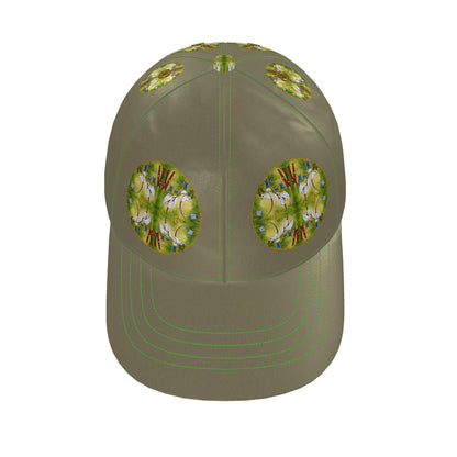 AQP412. WASDAG. Zijden Design Baseball/Honkbalpet