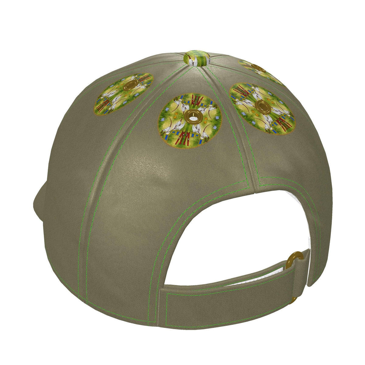 AQP412. WASDAG. Zijden Design Baseball/Honkbalpet