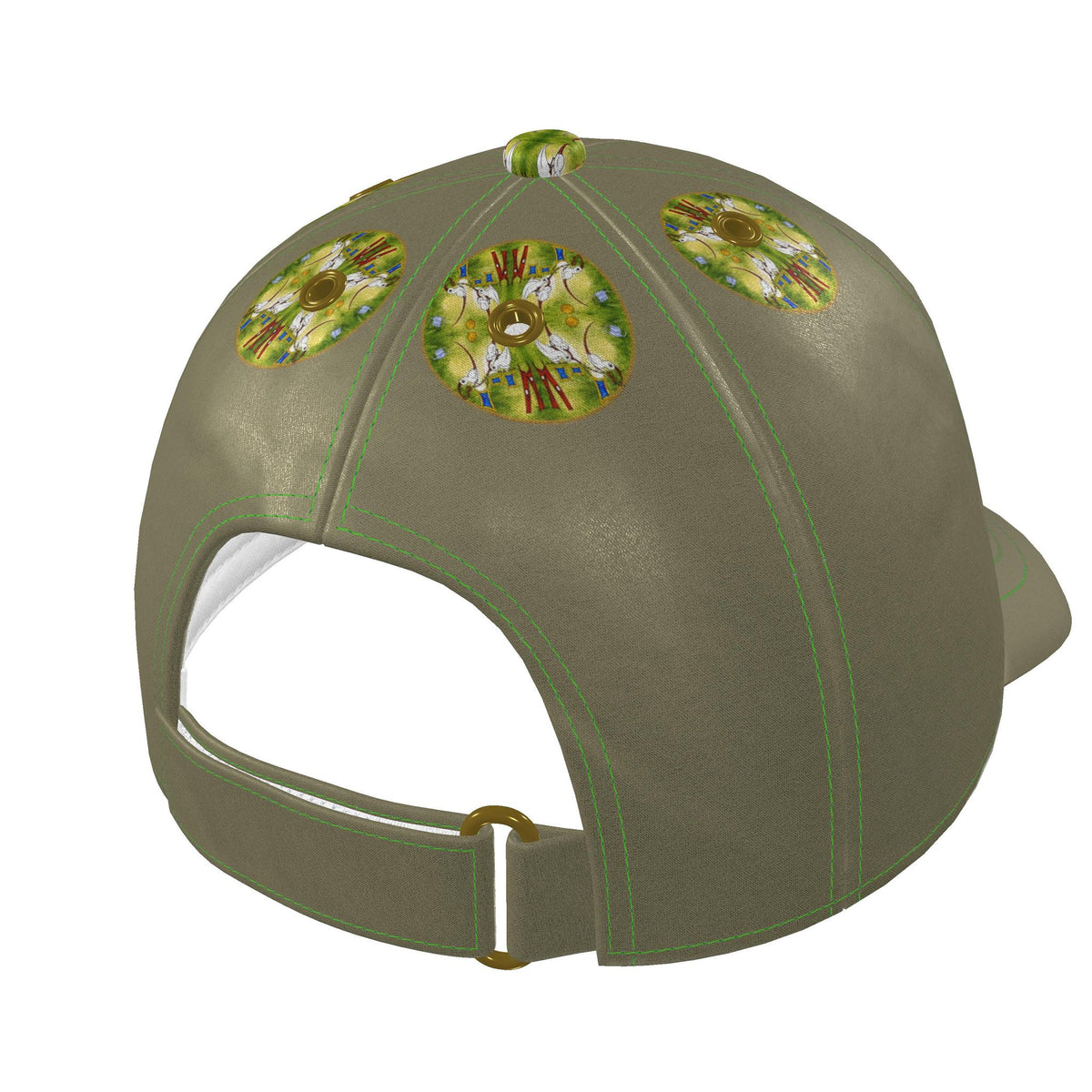 AQP412. WASDAG. Zijden Design Baseball/Honkbalpet