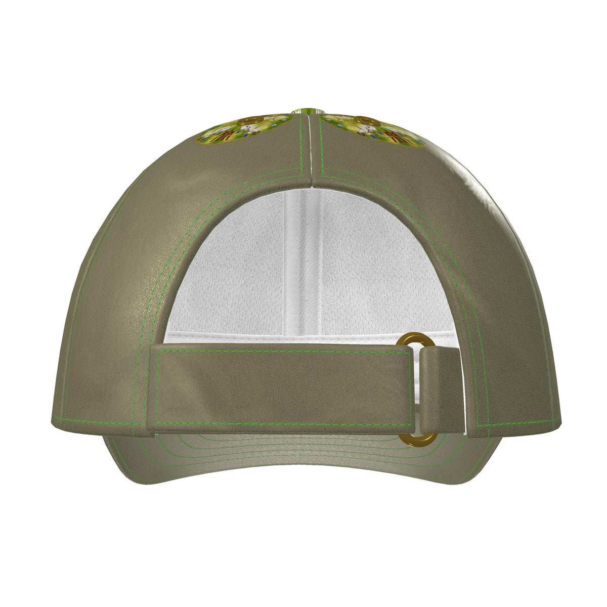 AQP412. WASDAG. Zijden Design Baseball/Honkbalpet