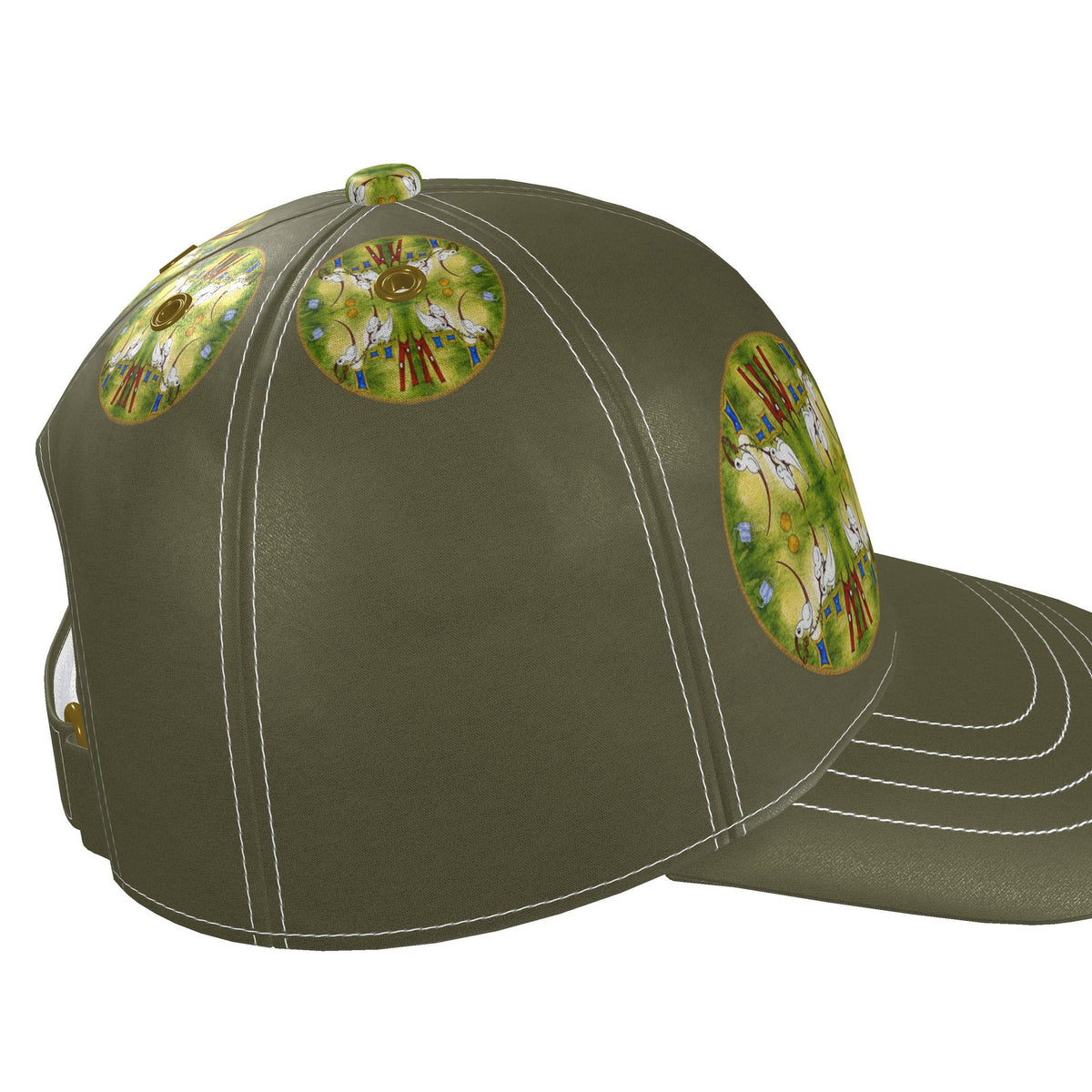 AQP412. WASDAG. Design Zijde Baseball/Honkbalpet.