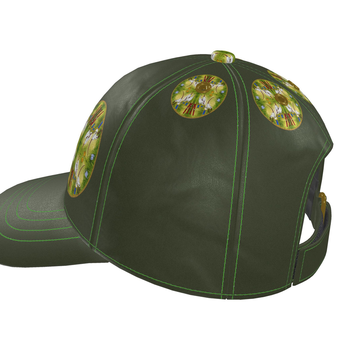 AQP412. WASDAG. Designer Baseball/ Honkbalpet  van Zijde.
