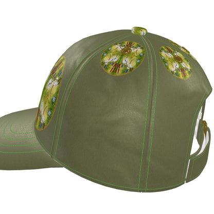 AQP412. WASDAG. Zijden Design Baseballpet van het merk MUNDAMORE