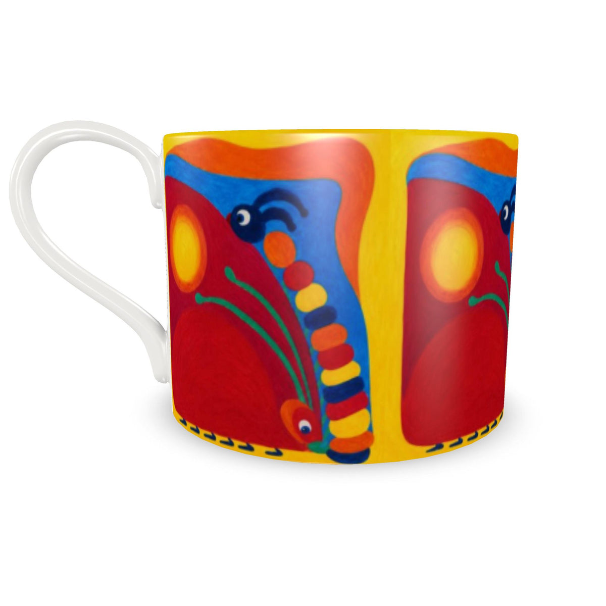 OK229. COLOURFULL LIFE. Design Kop met Schotel van het merk MUNDAMORE.
