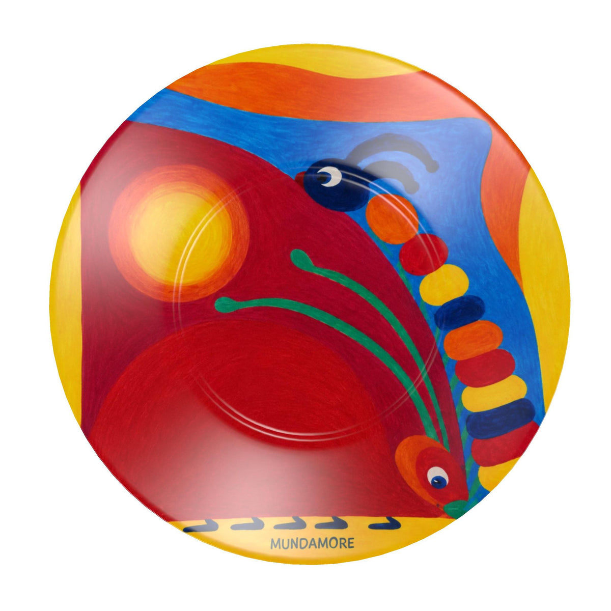 OK229. COLOURFULL LIFE. Design Kop met Schotel van het merk MUNDAMORE.