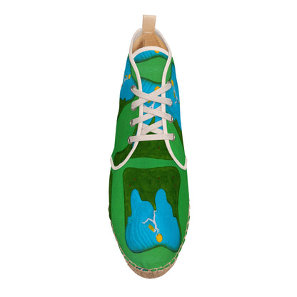 OK291. Zonnekind Hoge Espadrilles