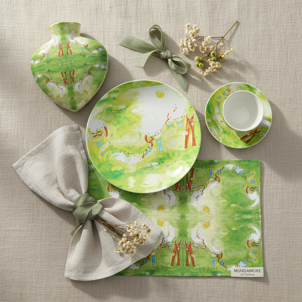 SERVIESBOX Groen WASDAG - flat-lay
